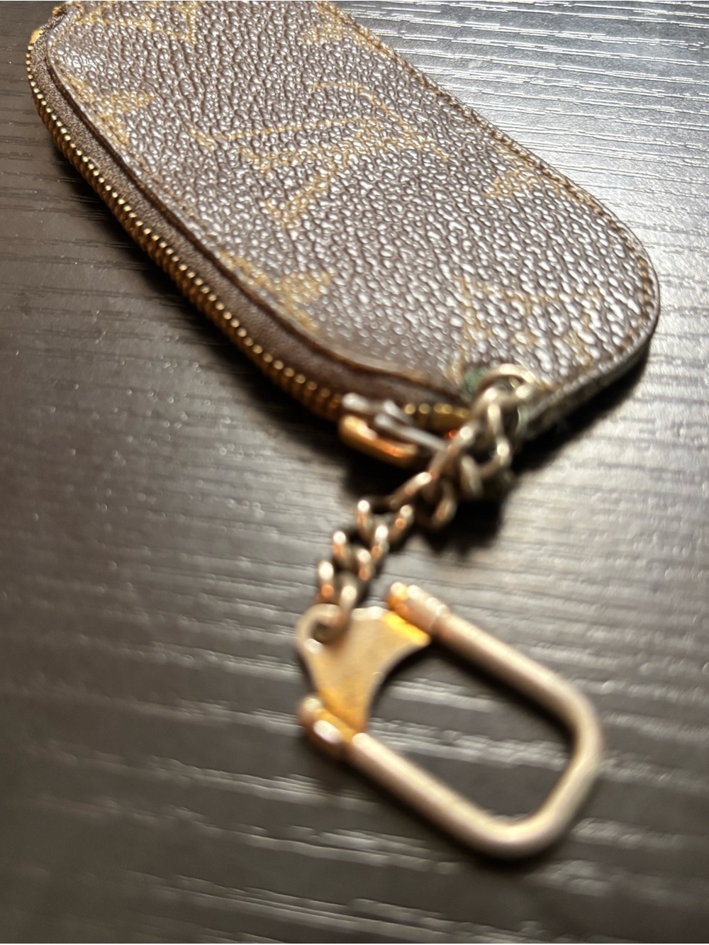 Rare Vintage Louis Vuitton Monogram Etui Crepia Coin & Key Pouch - Picture 5 of 10